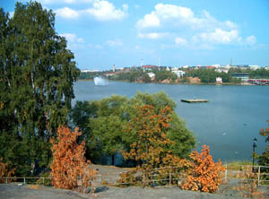 View on Toolonlahti - city center